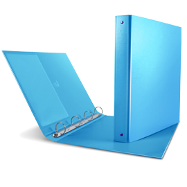 Raccoglitore nettuno 30 a4 4r azzurro sei rota