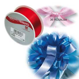 Rotolo nastro doppioraso 10mm x 20mt rosa 36 bolis
