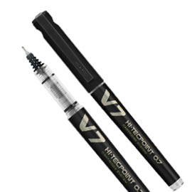 Roller hi-tecpoint v7 ricaricabile nero begreen pilot