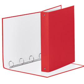 Raccoglitore meeting 30 a4 4r in ppl rosso vivida esselte