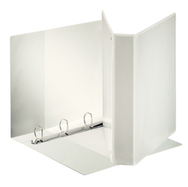 Raccoglitore display maxi 22x30cm 4d h40mm bianco personalizzabile esselte