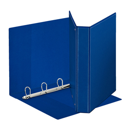 Raccoglitore display maxi 22x30cm 4d h30mm blu personalizzabile esselte