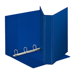 Raccoglitore display maxi 22x30cm 4d h40mm blu personalizzabile esselte