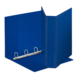 Raccoglitore display maxi 22x30cm 4d h50mm blu personalizzabile esselte