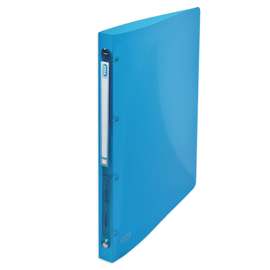 Raccoglitore hawai 24,7x30,8cm (4anelli da 15mm) in pp blu favorit