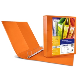 Raccoglitore myto ti 17 a4 4d 22x30cm arancio personalizzabile sei rota