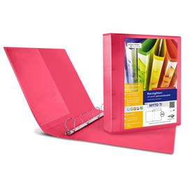 Raccoglitore myto ti 17 a4 4d 22x30cm rosso personalizzabile sei rota