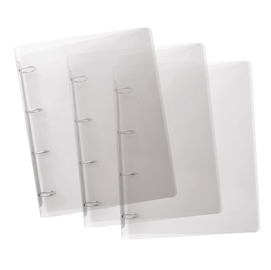 Raccoglitore lumina 22x30 4 tondi d30 pp trasparente favorit