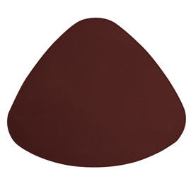 Sottopiatto sagomato talk 43xh35cm bordeaux stilcasa