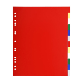 Separatore neutro a 12 tacche in ppl colorato a4 maxi 93h exacompta