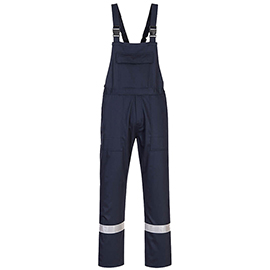 Salopette multinorma bizweld iona - taglia xxl - blu navy - portwest