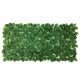 Siepe sintetica verdecor green leaf - 0,5 x 1 mt - verdemax