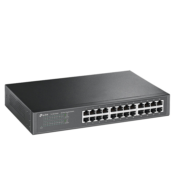 Switch  gigabit - 24 porte per desktop e rack - tp-link