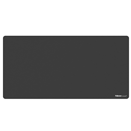 Sottomano da scrivania breyta - 40 x 80 cm - nero - fellowes