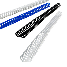 Scatola 50 dorsi clickbind 12mm nero riapribile