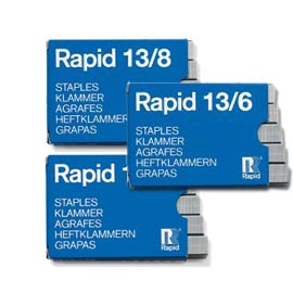 Scatola 5000 punti rapid 13/6 galvanizzati