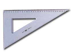 Squadra uni arda 60° 30 cm