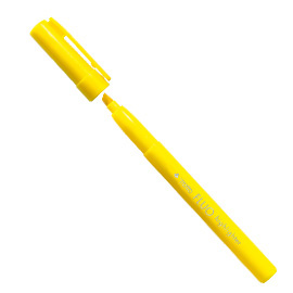 Scatola 12 evidenziatori highlighter giallo tratto fluo