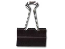 Scatola 12 double clips 41mm art.510/1