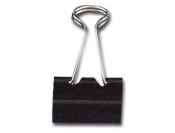 Scatola 12 double clips 25mm art.510/3