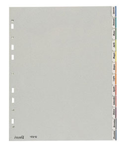 Separatore 22x30 12 tasti ppl neutro separex favorit 153/12