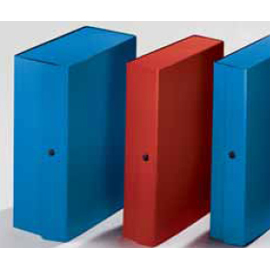 Scatola progetto 1908e azzurro d. 8cm f.to 25x35cm