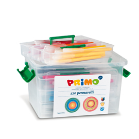 Schoolbox 120 pennarelli punta fine lavabili primo