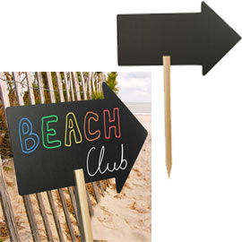 Silhouette board sticks 'freccia' 30x77,5cm securit