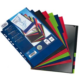 Separatore personalizzabile 12 tasti a4maxi ppl 300mic. Elba