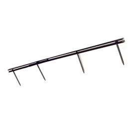 Scatola 100 pettini 4 denti desktop velobind 25mm - nero - gbc