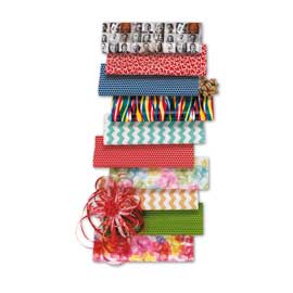 Scatola 100fg carta regalo happy mix 100x70cm 70gr assort.