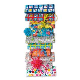 Scatola 100fg carta regalo teens mix 100x70cm 70gr assort.