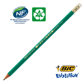 Scatola 12 matite ecolutions™evolution™ graphite 655 hb bic® con gommino