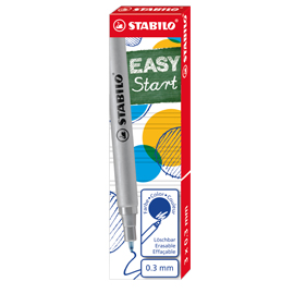Scatola 3 pz. Refill blu punta f per sferografica stabilo easyoriginal