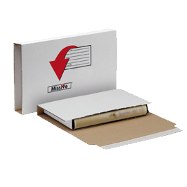 Scatola postale missive 35x25x7,5cm fellowes