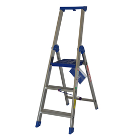 Scala alluminio professionale 3 gradini climb evolution