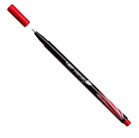 Scatola 12 fineliner intensity 0,4mm rosso bic