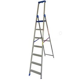 Scala alluminio professionale 7 gradini climb evolution