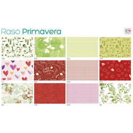 Scatola 100fg carta regalo raso primavera 70x100cm sadoch