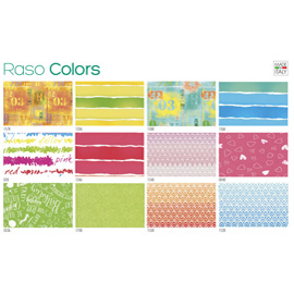 Scatola 100fg carta regalo raso colors 70x100cm sadoch