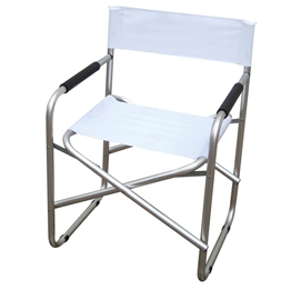 Sedia pieghevole regista - bianco - garden friend