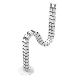 Salita cavi snodata - 17 elementi - per scrivanie - artexport