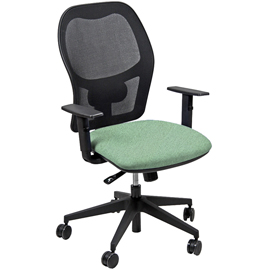 Seduta ergonomica hubble - tessuto post consumo - verde acqua - unisit