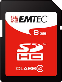 Secur digital card sd 8gb class4 60x