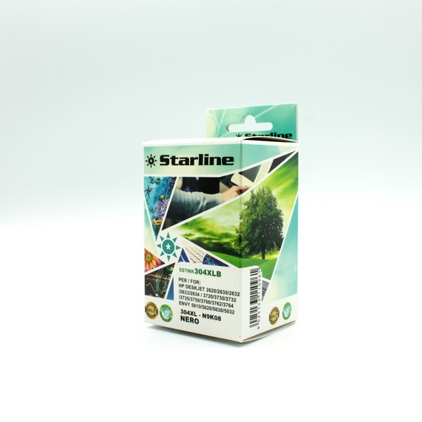 Starline - cartuccia ink - per hp - nero - 20 ml