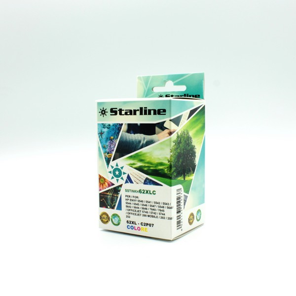 Starline - cartuccia ink - per hp - nero -  c2p04ae - 20 ml