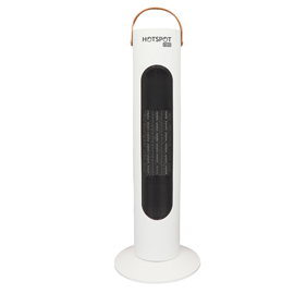 Termoventilatore torre hot spot - 2000 w - 23 x 23 x 62 cm - bianco - cfg