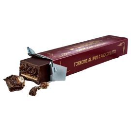 Torrone rum e cioccolato - in astuccio - 270 gr - barbero