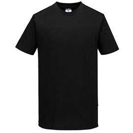 T-shirt eco - maniche corte - taglia l - nero - portwest