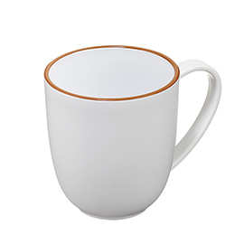 Tazza - rpet - bianco - leone